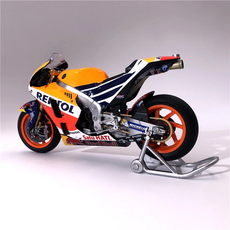 1:12 HONDA RC213V 93 оранжевый гоночный мотоцикл литье под давлением моделирование дисплей Модель мальчик представляет автомобиль вентиляторы коллекция