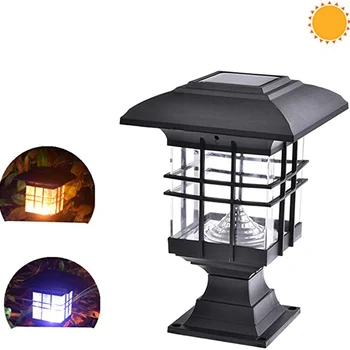 

Column Headlight Waterproof Solar Lamp for Garden Landscape Outdoor Lighting L5
