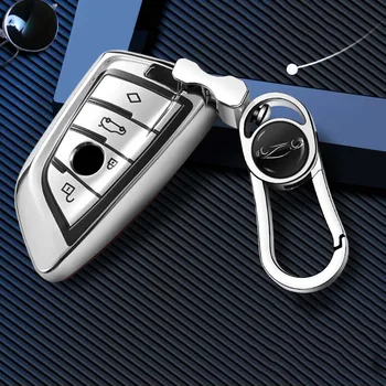 

Colorful Soft TPU Car Styling Key Case Cover Shell Protect For BMW X5 F15 X6 F16 G30 7 Series G11 X1 F48 F39 Keyless Accessories