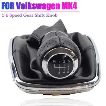 

5 Speed 6 Speed Gear Shift Stick Knob and Dustproof Cover For VW Golf GTi MK4 R32 Bora Jetta Polo For Seat CORDOBA INCA IBIZA