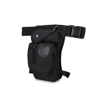 

Water Proof Nylon Fabric Waist Bag Outdoor Motorcycle Drop Leg Bags Men's Hip Bum Waist Fanny Pack Women Sports Waist Pack