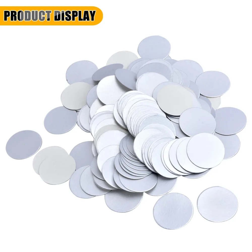 induction sealing customized size plactic laminated aluminum foil lid liners for PP PET PE glass bottles 1-3cm |