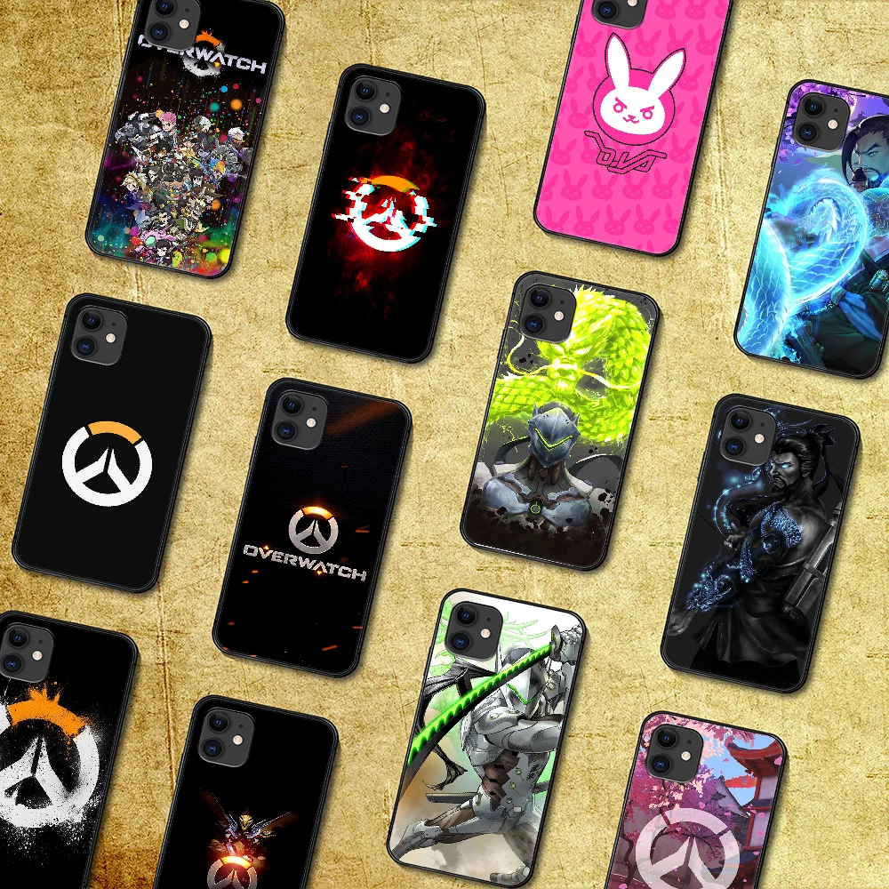 Чехол для телефона Overwatch OW game iphone 5 5s se 2020 6 6s 7 8 12 mini plus X XS XR 11 PRO MAX black Cell Luxury Prime |