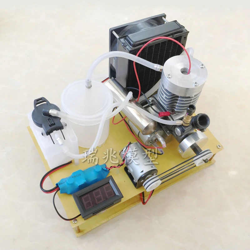 Micro water-cooled engine 2-stroke Mini engine 15 gasoline retrofit water-cooled cooling
