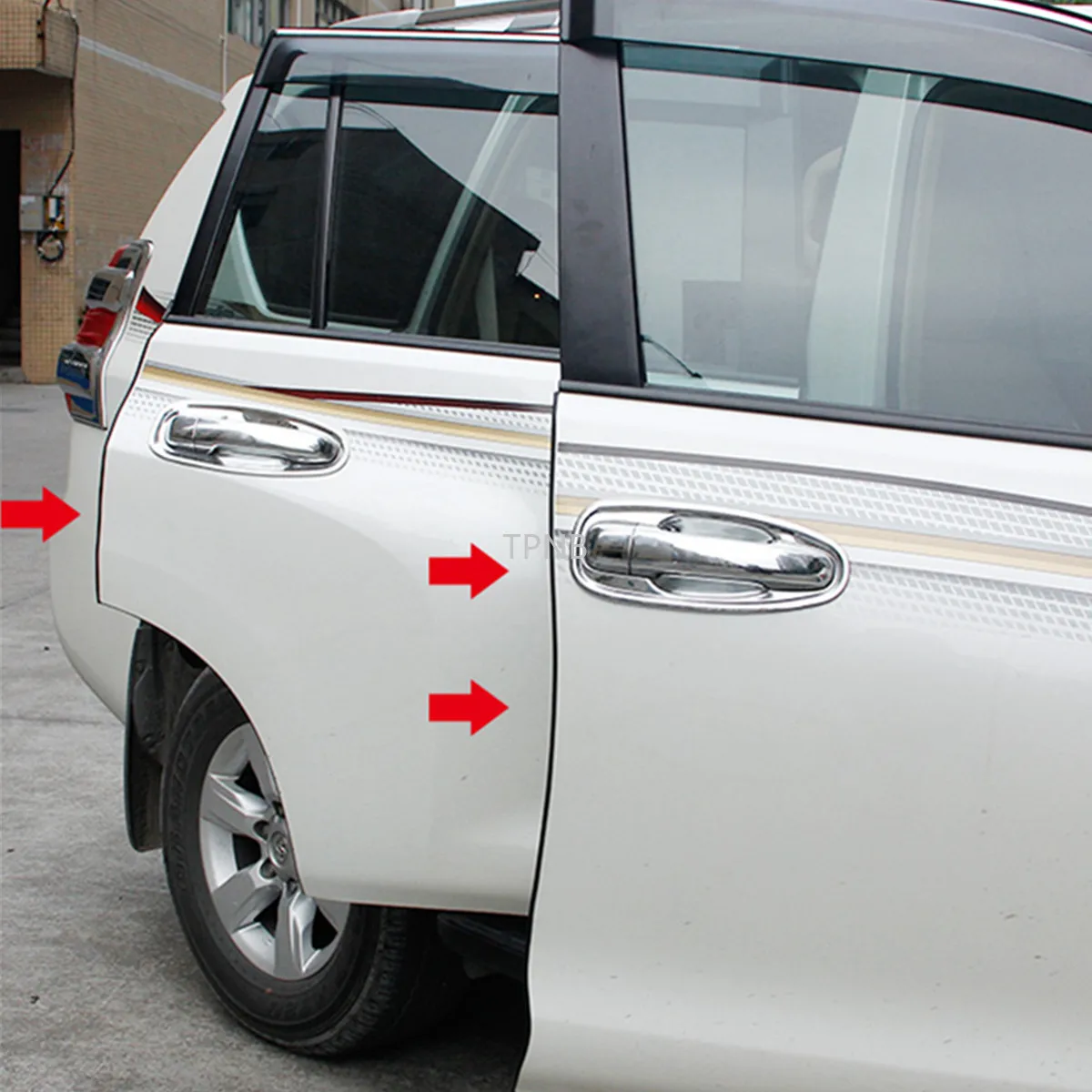 Противоскользящая Лента для двери уплотнительная лента багажника Toyota Land Cruiser 200