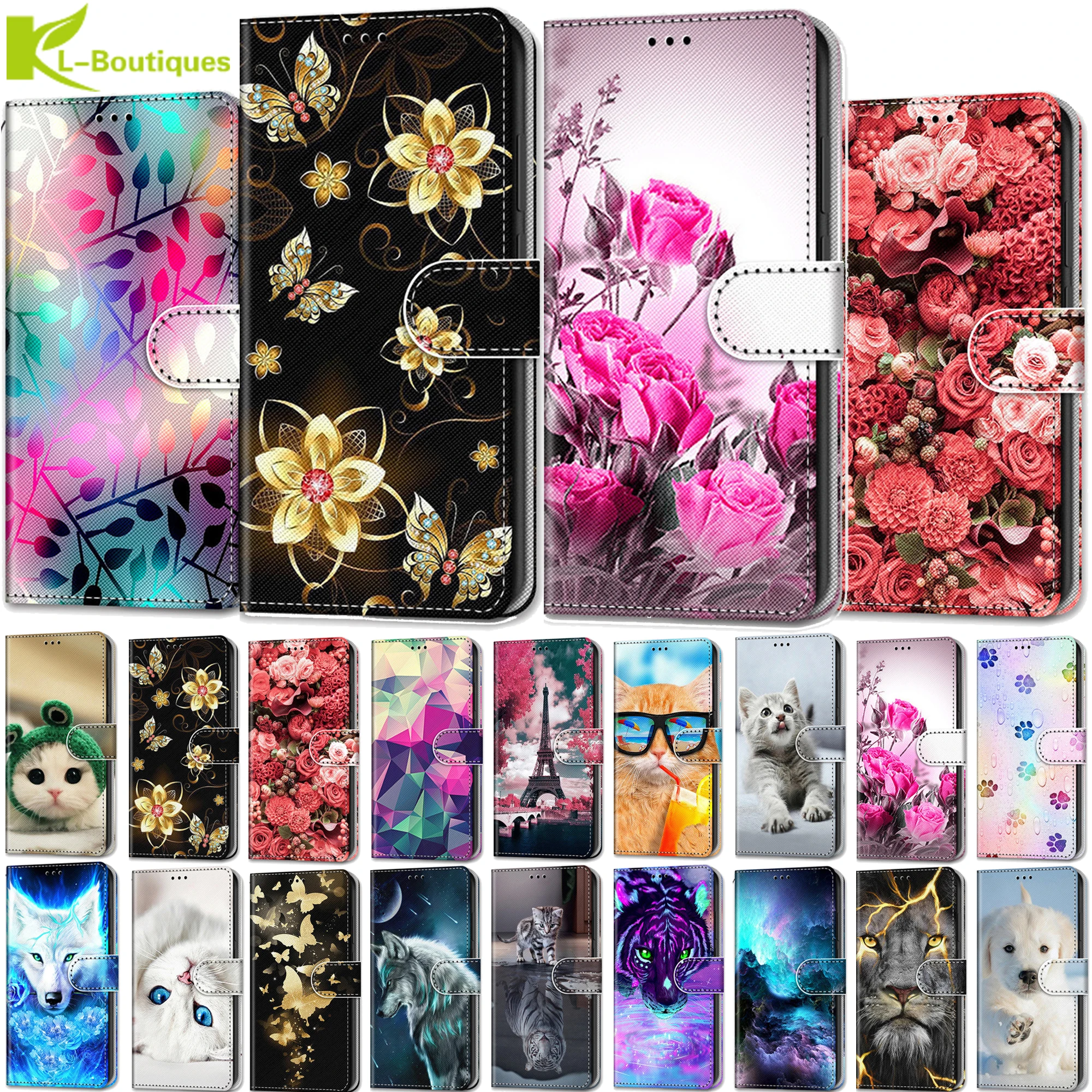 Funda de cuero de lujo para Samsung Galaxy A20, 10S, S20 Ultra Plus, A20E, A30S, A50S, A51, 01, 21, con ranuras para tarjetas magnéticas