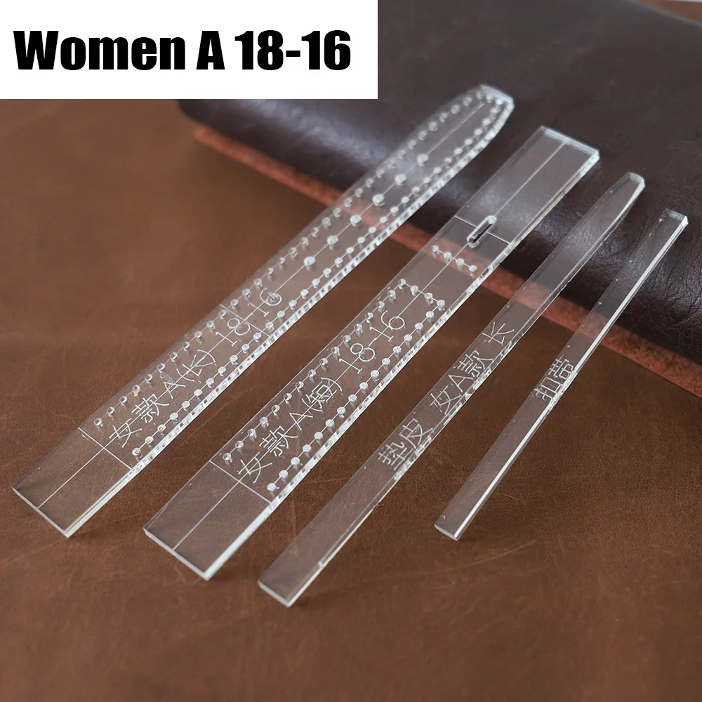 Leather Craft Tools Strap Band Transparent Acrylic Watch Strap Template Home DIY Supplies Watch Mold Men and Women