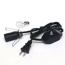 Соляная лампа 6 футов сменный шнур с диммером и 7 Вт лампочка E12 розетка 110 В Прямая поставка