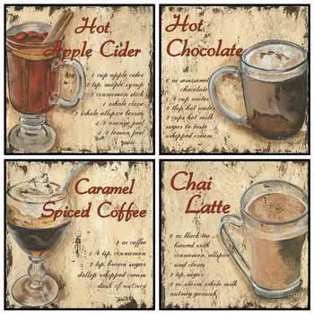 

Diamond Mosaic Coffee & Wine Diamond Painting Full Square/Round Drill Diamond Embroidery Picture of Rhinestones Cross Stitch Kit