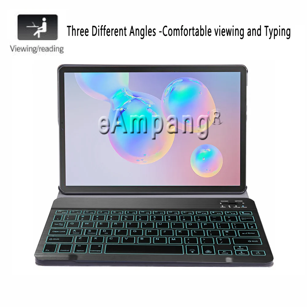 Backlit Keyboard Case for Samsung Galaxy Tab S6 10.5 2019 SM-T860 SM-T865 T860 T865 Case Keyboard f