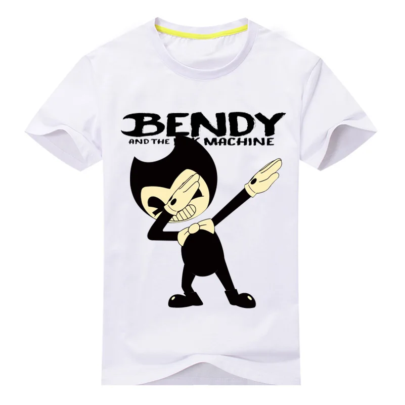 Г. Новая детская одежда, футболки Милая Детская футболка с рисунком Бенди футболка для мальчиков и девочек с короткими рукавами футболки для малышей