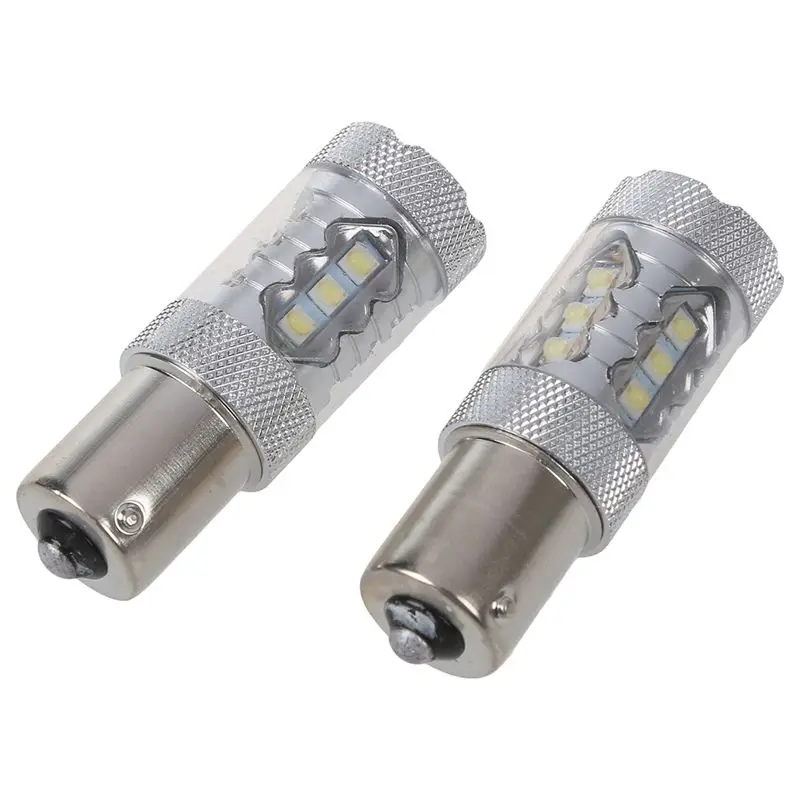 

2 x LED bulb 80W car headlight headlight fog lights signal lights white