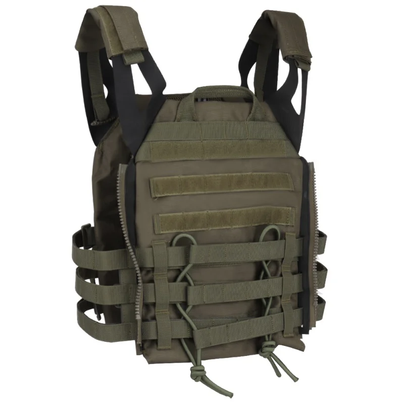 Tactical MOLLE Vest Adjustable Outdoor CS Military Airsoft Plate Carrier Vest 