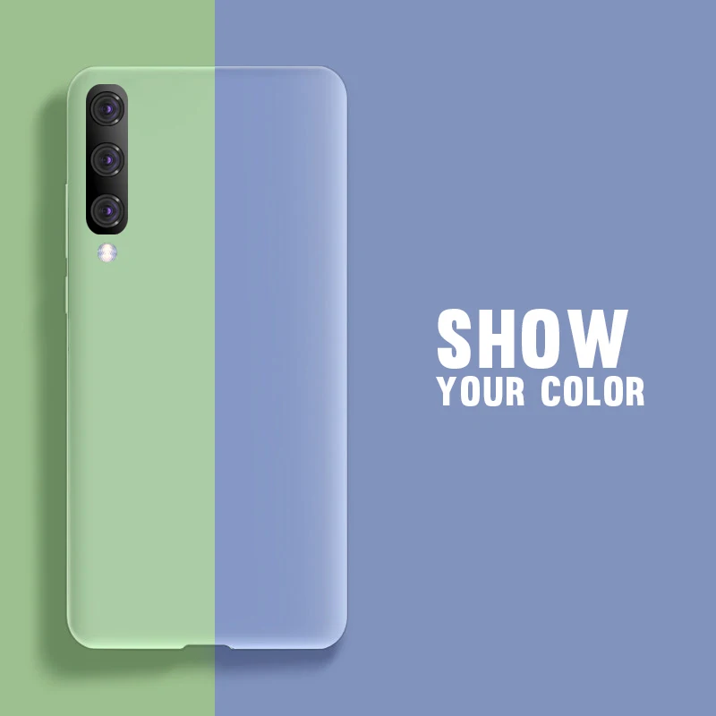 100Pcs/Lot Liquid Silicone Phone Case For Samsung