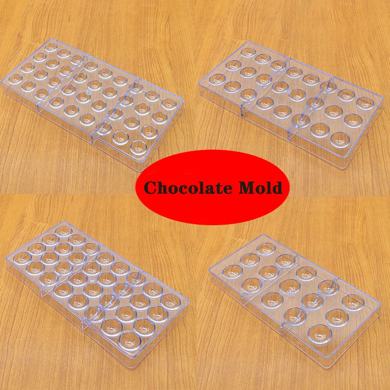 

3D Filled Chocolate Bar Mold Baking Polycarbonate Baking Molds Plastic Chocolate Candy Form Mould Baking Pastry Bakery Tools