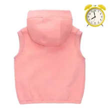 Детская одежда; детский жилет; жилет для мальчиков и девочек из плотного бархата; стиль