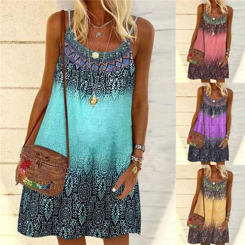 Vestido Largo Caftán De Gasa Para Mujer Con Cuello Inclinado | Meses