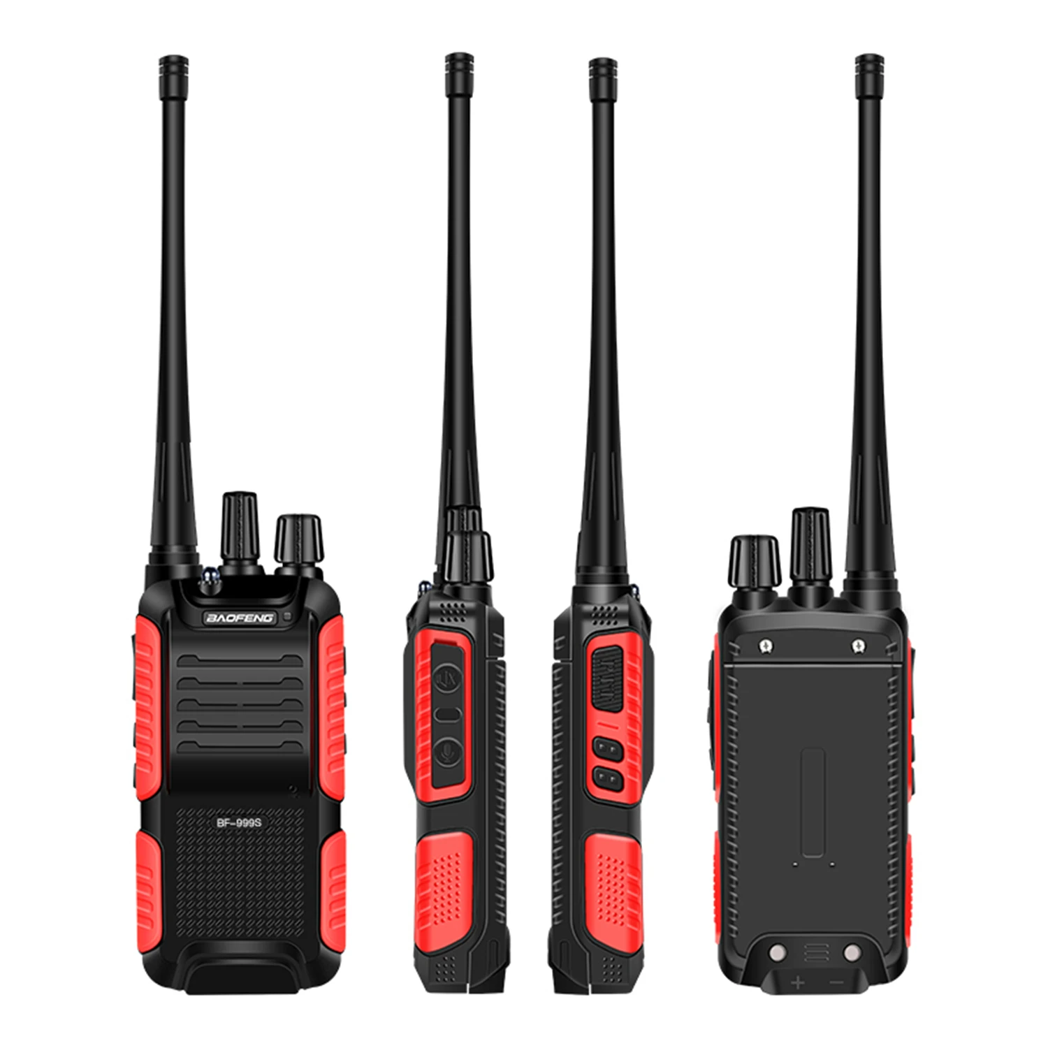 2 шт./лот BF-999S рация Baofeng 8 Вт/5 Вт 4200 мАч трансивер портативный двухстороннее радио обновление BF-888s