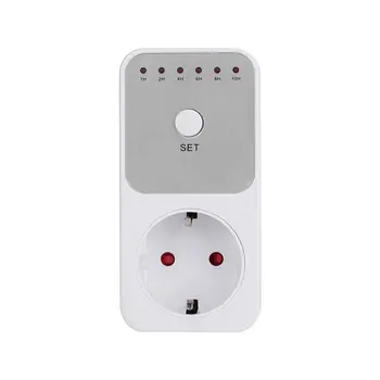

Mini LED 120V 15A 1h-10h Countdown Timer Switch Socket Outlet Plug-in Time Control for Kitchen Electric Appliance US EU AU Plug