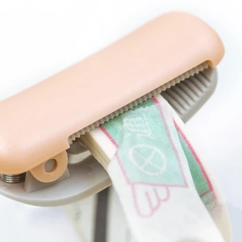 

Mini Washi Tape Dispenser Portable Plastic Scotch Tape Cutter Office Office Tape Cut Tool Creative School Stationery Supplies