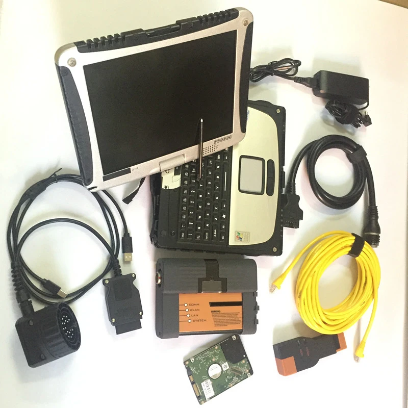 Icom a2 b c для b.mw 3 in1 диагностический и программирующий инструмент B.MW ICOM A2 HDD 500 Гб