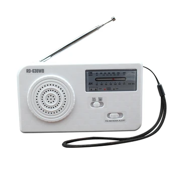 

Portable AM FM Dynamo Radio Emergency Hand Crank Solar Radio with 500MAh Power Bank LED Light SOS Alarm