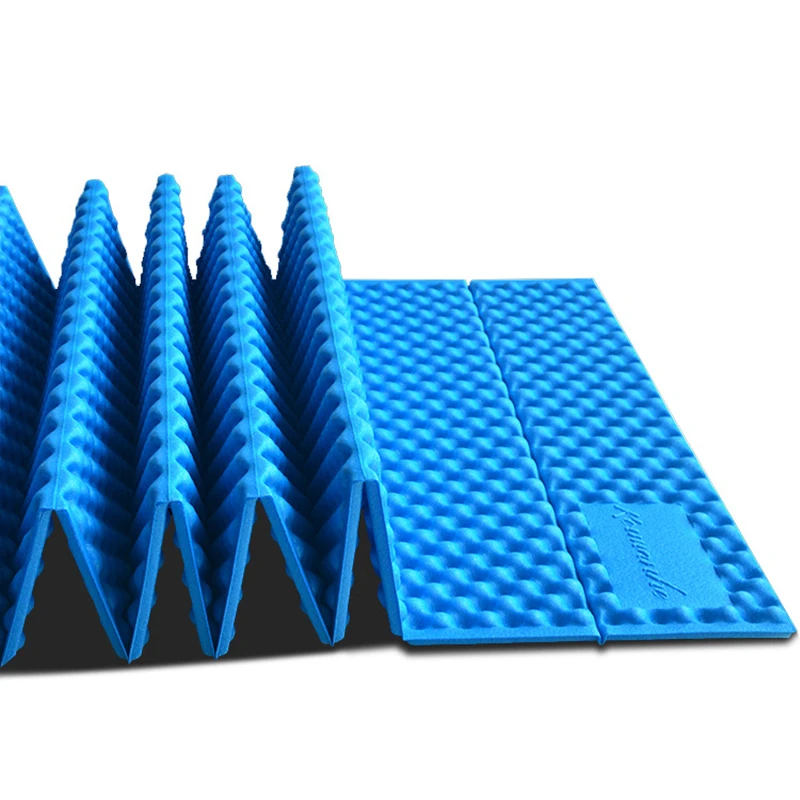 VILEAD XPE Egg Trough Outdoor Camping Mat 16mm Thickness Foldable Camping Pad Hike Mats for 1 Person for Tent Picnic 185*55cm