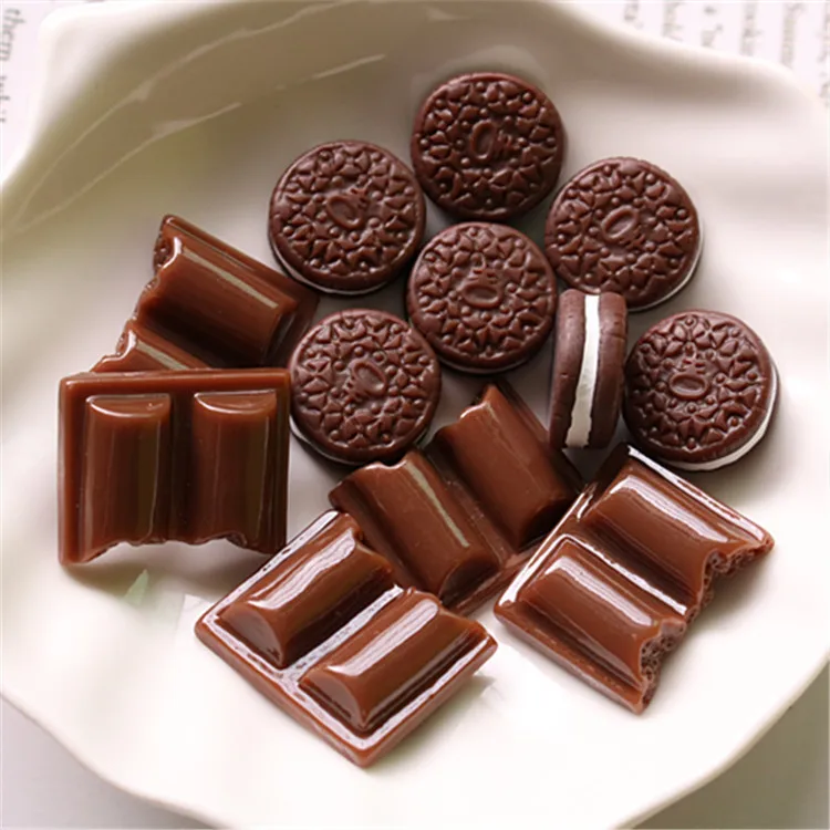 

Chocolate Addition Slime Charms Additives for Slime Supplies Filler DIY Polymer Accessories Toy Lizun Model Tool for Kids Toys E