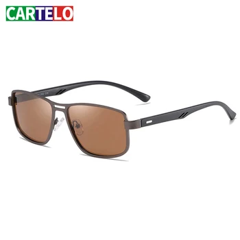 

CARTELO men's sunglasses, UV400, square, metal, polarized
