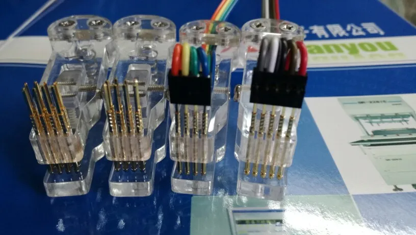 PCB test ing Jig скачать инструмент для сжигания клип Программирование моделирование тестовое приспособление инструменты 2 мм 2,54 мм(беспроводной, двухрядный