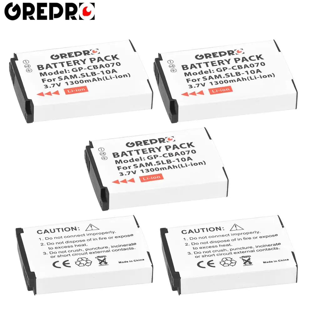 4x SLB-10A SLB10A SLB 10A Battery with LCD Charger for Samsung EX2F HZ15W SL202 SL420 SL620 SL820 WB150F WB250F WB350F WB750 