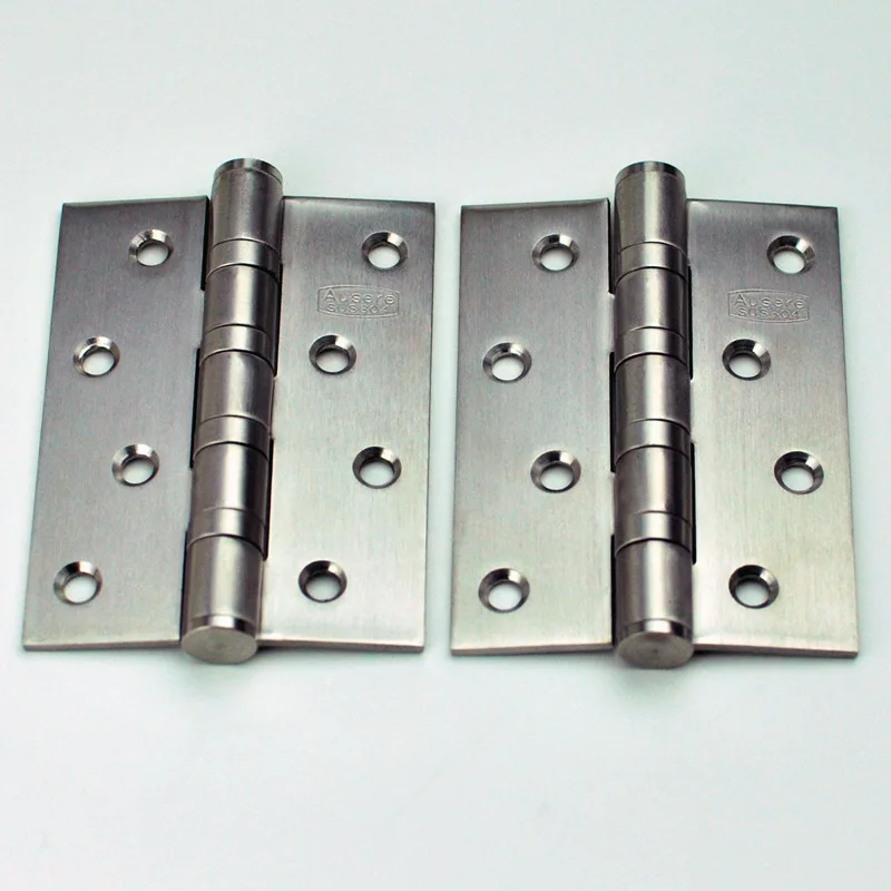 

Manufacturers Production Direct Selling 304 Stainless Steel Slotted Hinge Four Bearing Super Quiet Four-Inch 3 Li Solid Thick