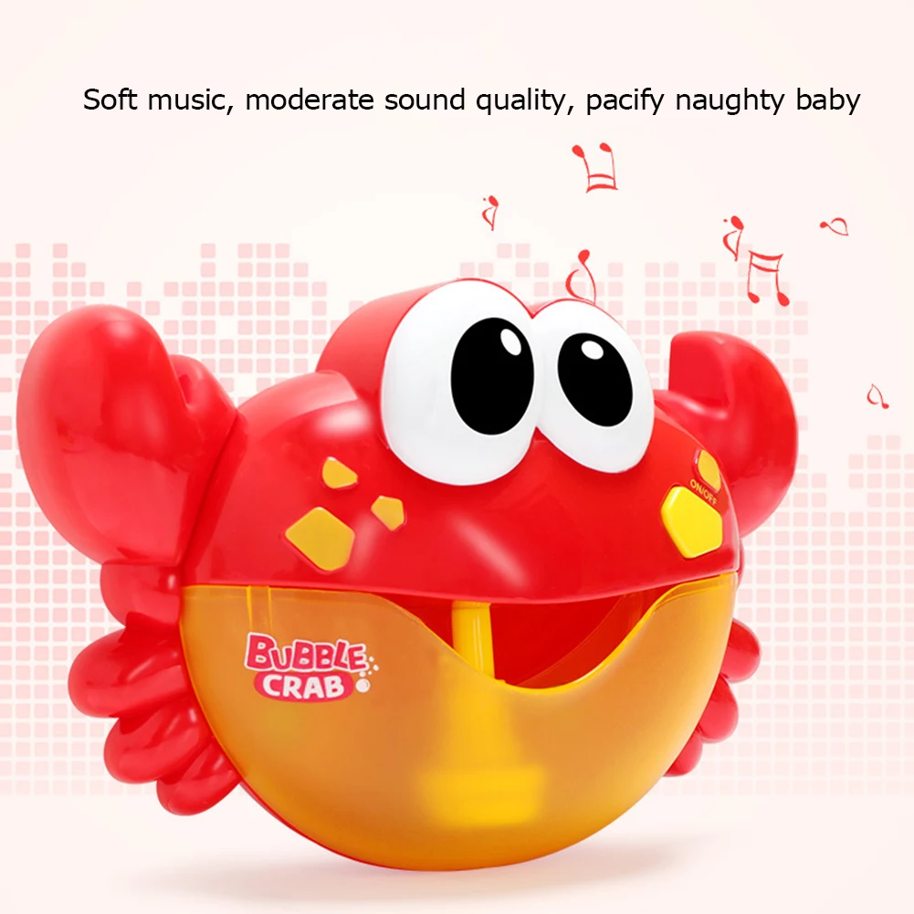 Модные детские Игрушки для ванны автоматический Краб мыла устройство создания