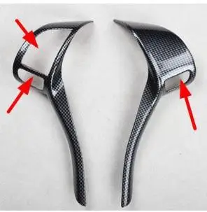 

For Nissan qashqai j11 2016 2017 Teana X-Trail 2014-2017 carbon fiber steering wheel switch button cap sticker accessories trim