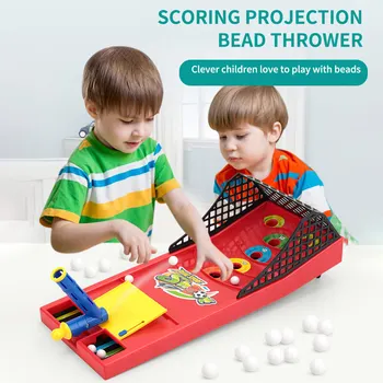 

Mini Ball Shooting Game Board Game Parent-Child Interactive Entertainment Table Toys Stress Reliever Kids Adult Toy Desktop Game