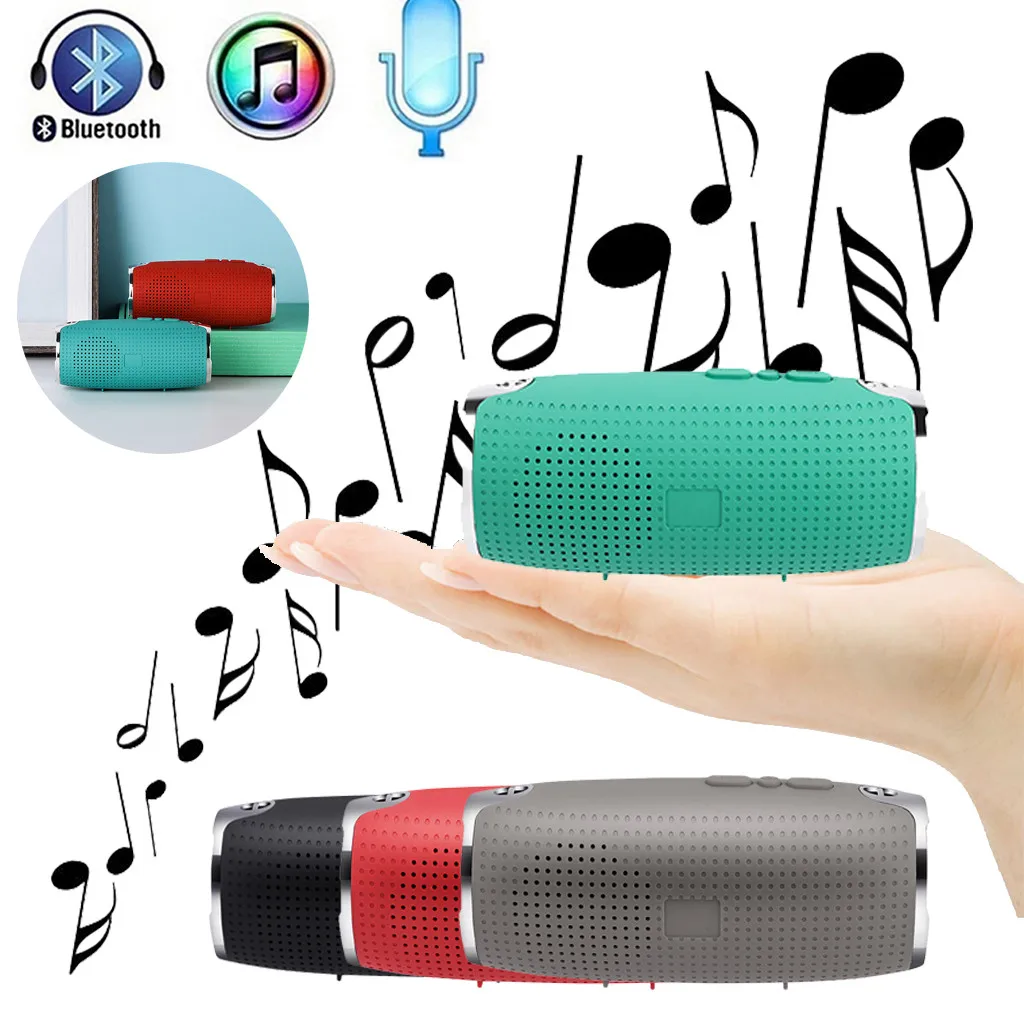 Bluetooth динамик портативный Открытый Спорт громкий динамик беспроводной мини Колонка музыкальный плеер Поддержка TF карта сабвуфер 1120#2