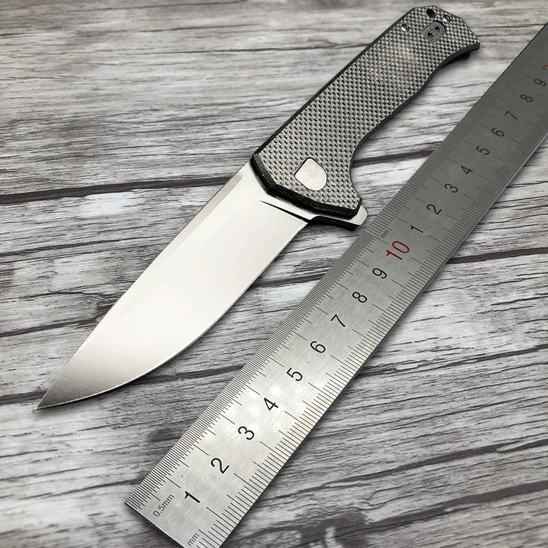 BMT ball bearing Tactical Folding Knife steel G10 Titanium plating Handle 204P Camping Survival EDC Hand Tools ZT 0804 | Инструменты