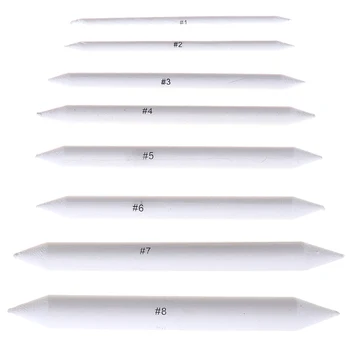 

8pcs High Quality Drawing Pen White Eraser Art Student Dedicated Sketch Paper Pen Sketch Rendering Tool Double Head