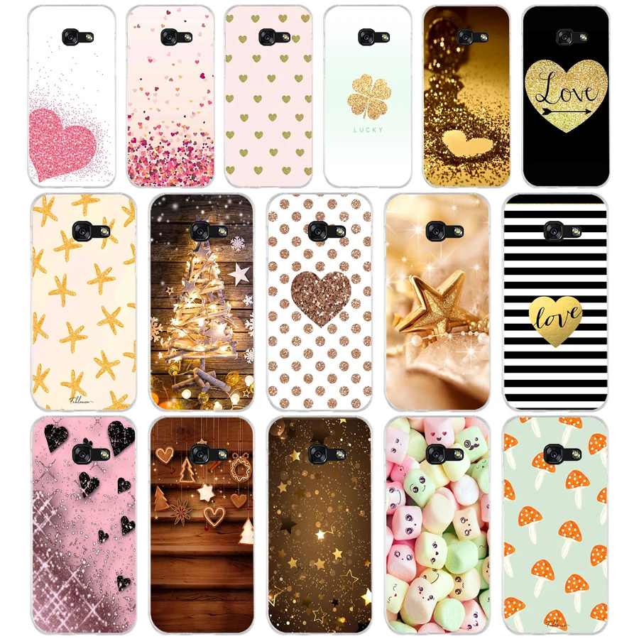 53 Elizabeth Fredriksson Little Hearts Custodia Morbida In Silicone Tpu Cover Per Samsung A3 A5 A6 Plus A7 A8 A9 Star Lite S 6 7 8 9