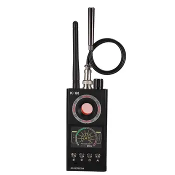 

K68 Signal GSM Detector Micro Wave Sensor Anti-Spy Bug GPS DetectorSecurity Alarm Device Finder RF Detection Wireless Track