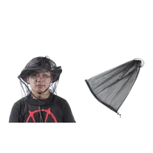 2 шт. большая 2-концевая открытая Москитная шляпа от насекомых, сетчатая защита для головы, пчелиная сетка, аксессуары, новинка