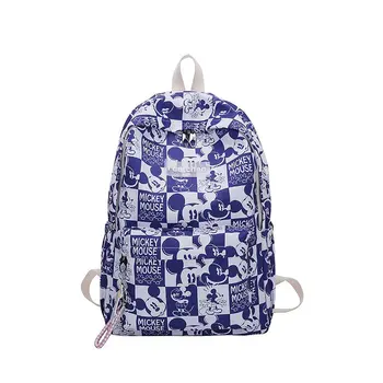 

Bags for Women 2020 Fashion Lovely Mickey Print Large Capacity Backpack Fresh Easy Matching Durable Girl Students School Bag