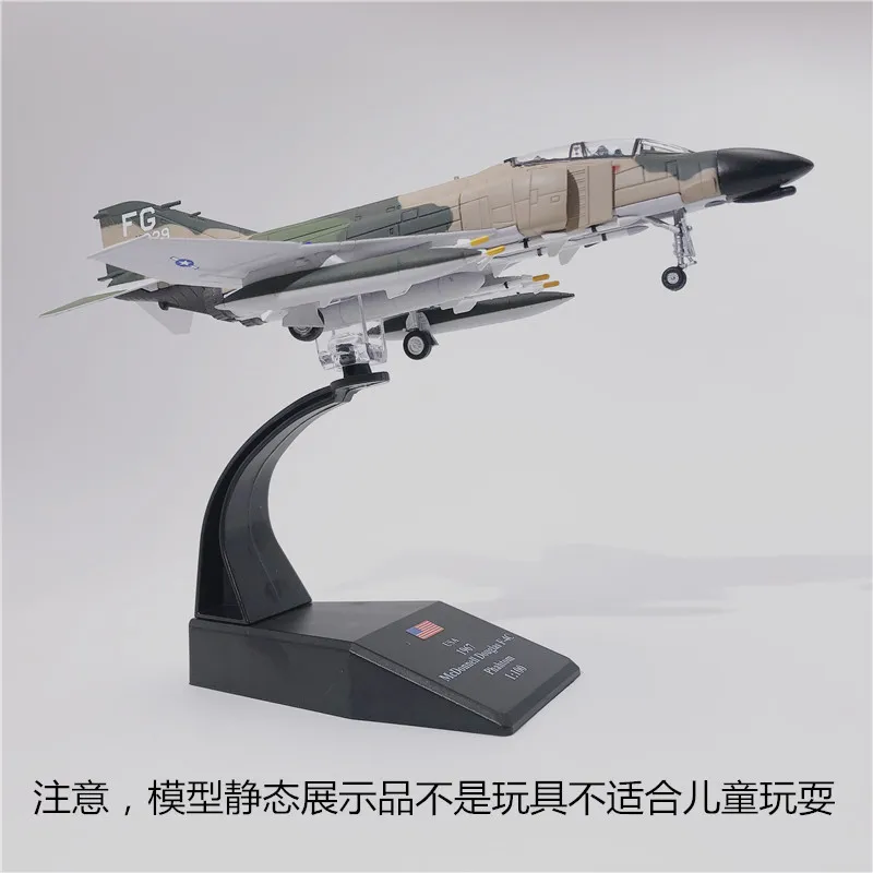 

Amer1: 100 US Military F-4C Phantom Fighter Plane Alloy Model Plane Military Collection