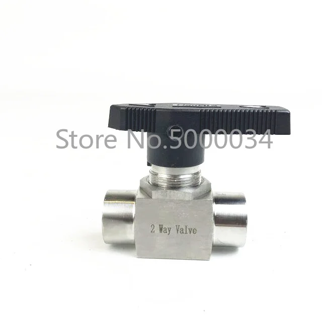 

Shelok 2019 2 way mini welded ss ball valve