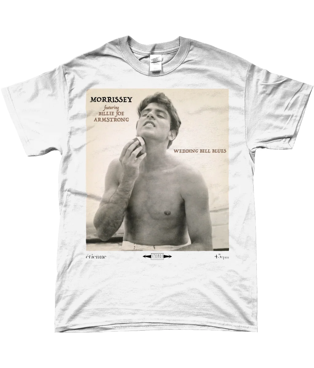 MORRISSEY - WEDDING BELL BLUES PROMO SHIRT 2019 LTD EDITION FABIAN Newest Letter Print top tee | Мужская одежда