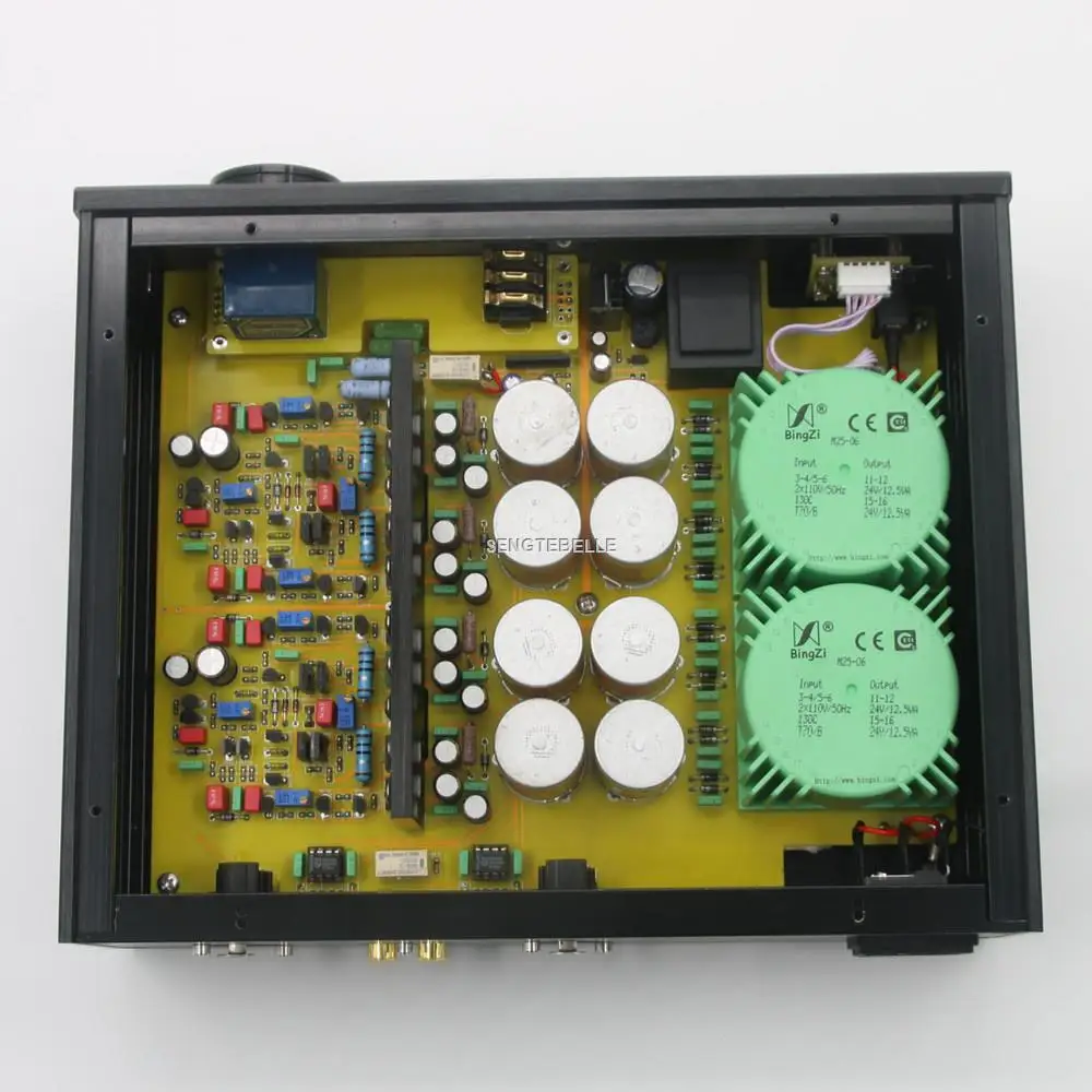 Finished Hifi Desktop Headphone AMP Class A