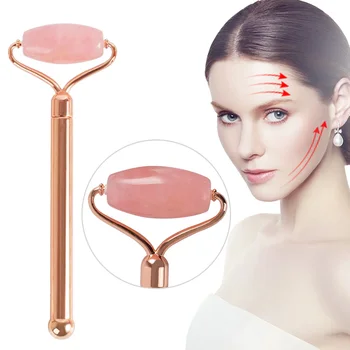 

Rose Quartz Roller Slimming Face Massager Lifting Tool Natural Jade Facial Massage Roller Stone Skin Massage Beauty Care