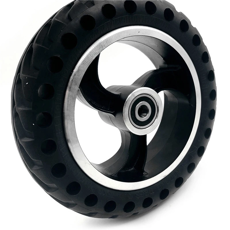 

Mobility 200x50 Scooter wheelchair wheels tyre 8x2" inch Solid Tire and alloy wheel hub For Gas Scooter Electric Scooter Vehicle