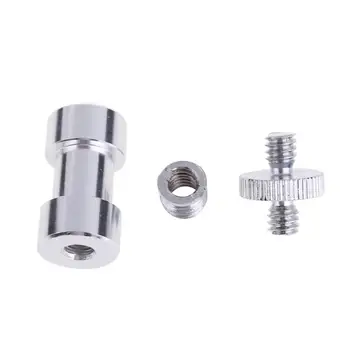 

3 in 1 1/4 3/8 5/8 inch Tripod Screw to Flash Mount Holder Camera Adapter