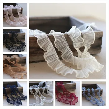 Mesh Ruffled Organza Lace 1